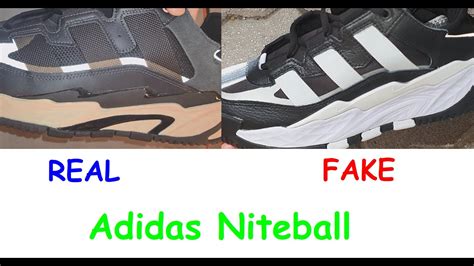 adidas niteball original vs fake|adidas counterfeit or real.